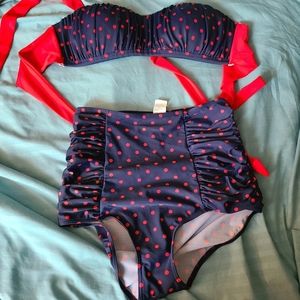 Polka dot bikini